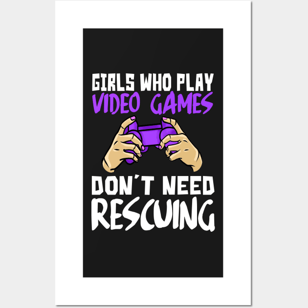 girlswhoplayvideogames Wall Art by Prairie Ridge Designs